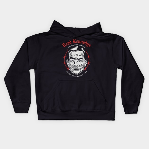 Dead Kennedys Kids Hoodie by ecohn artof